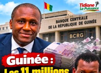 Guinée : Les 11 millions d’euros évaporés de la Banque centrale Par Pierre-Elie de Rohan Chabot et Joan Tilouine